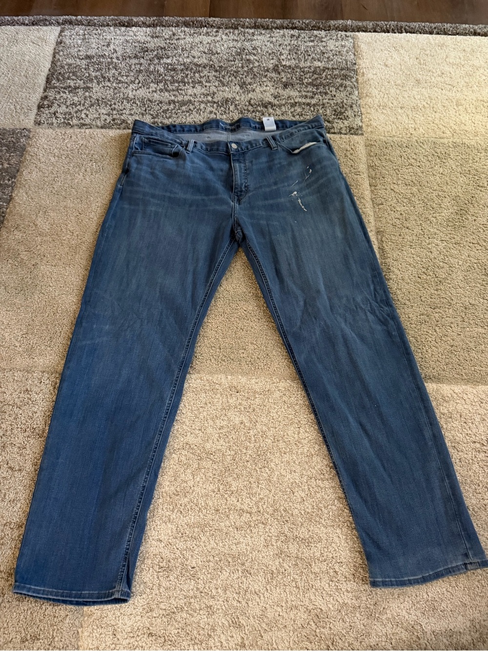 Banana Republic Traveler Jeans in Dark Blue Wash 42x34